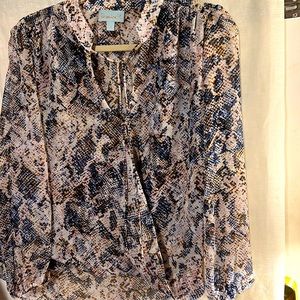 Veronica M. Sheer blouse. Brand new, never worn with tags.